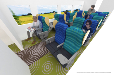 JR西日本 長距離列車 フリースペース