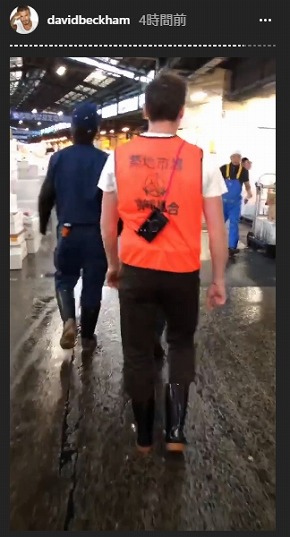 ベッカム 来日 銀座 ブルックリン 築地 すきやばし次郎 小野二郎 マグロ 親子