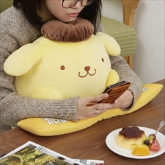 PCクッション　ポムポムプリン