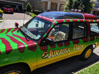 ジュラシックパーク ロストワールド ツアービークル