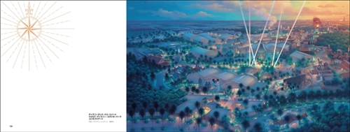 世界のディズニーパーク絵地図