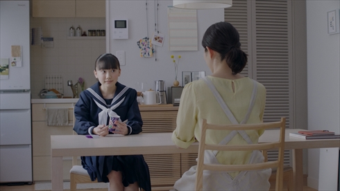 芦田愛菜 パナップ グリコ 一人二役 中学生 マンドリン 制服