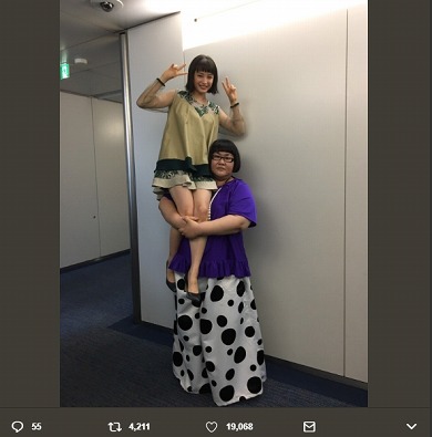 安藤なつ 広瀬すず 戸愚呂兄弟 メイプル超合金