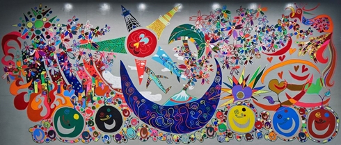 香取慎吾 アート ルーブル美術館 シャルル5世ホール ジャポニズム2018 広報大使 NAKAMA