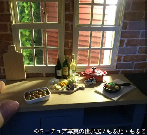 BACON ミニチュア写真の世界展 もふた・もふこ