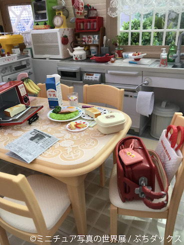 BACON ミニチュア写真の世界展 ぷちダックス