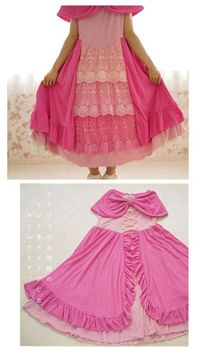 ルームウェアワンピース