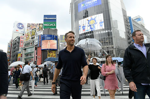 デッドプール2 ライアン・レイノルズ デッドプール 中の人 バスツアー デップー 増上寺 渋谷