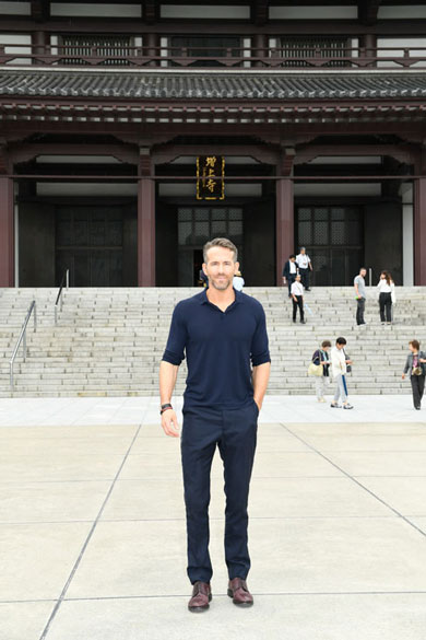 デッドプール2 ライアン・レイノルズ デッドプール 中の人 バスツアー デップー 増上寺 渋谷