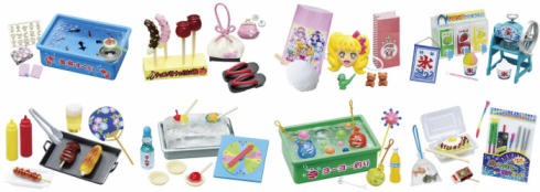 ミニチュアサイズのお祭り金魚♡ ガラスのお祭り「金魚すくい」ガラスの縁日 ミニチュアサイズ