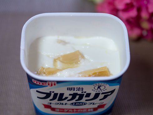 ちょっとふやけましたかね