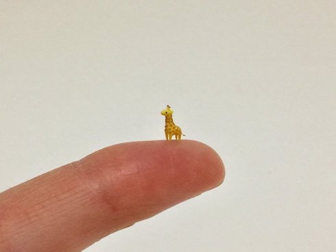 フジイカクホ ミニチュア キリン