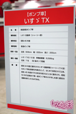 東京国際消防防災展2018 消防車 次世代 旧型 レトロ 消防庁