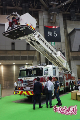 東京国際消防防災展2018 消防車 次世代 旧型 レトロ 消防庁