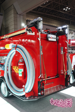 東京国際消防防災展2018 消防車 次世代 旧型 レトロ 消防庁