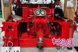 東京国際消防防災展2018 消防車 次世代 旧型 レトロ 消防庁