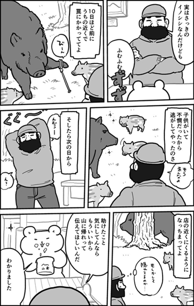 クマの通訳さん