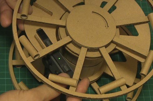 うぷあざ棟梁 ダンボール工作 パンジャンドラム