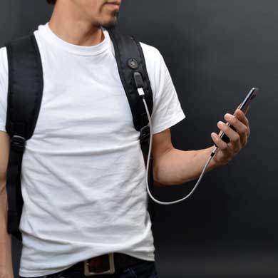 クールファン ヒーター 蒸れない 快適 リュック サンコー