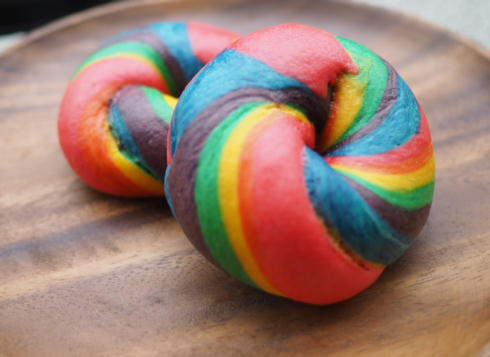 レインボーベーグル1