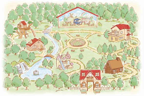 シルバニアファミリー　シルバニアパーク　テーマパーク