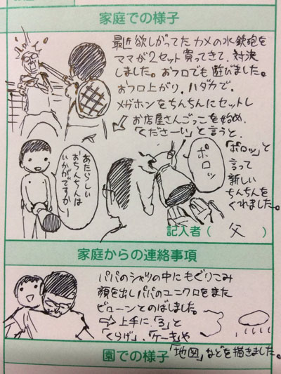 連絡帳