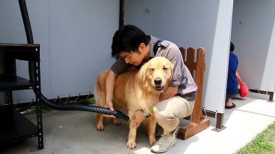 こー君　プール