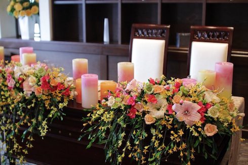 パンフラワー 造花 結婚式