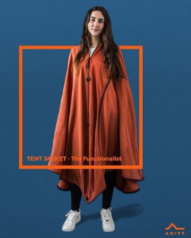 着るテント ADIFF ヴィレッジヴァンガード