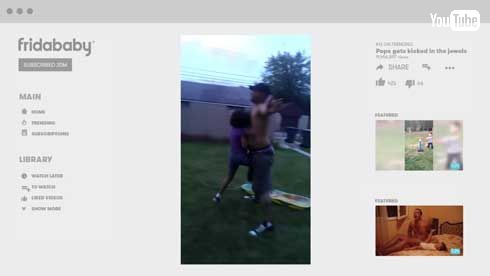 子ども 攻撃 股間を守る 金的 パンツ お父さん FridaBalls