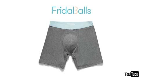 子ども 攻撃 股間を守る 金的 パンツ お父さん FridaBalls