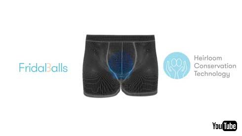 子ども 攻撃 股間を守る 金的 パンツ お父さん FridaBalls