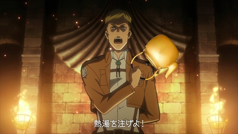 進撃の巨人　謎肉　カップヌードル