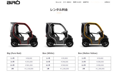 BIROマンスリーレンタルバリュープラン