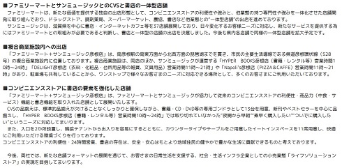 ファミマ　一体型店舗