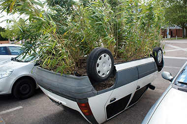 ピザ 魔改造 自動車 フォード 窯