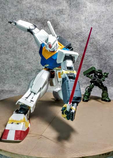 ガンプラ 超 遠近法 オーバーパース パース