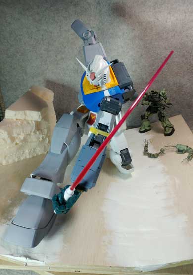 ガンプラ 超 遠近法 オーバーパース パース