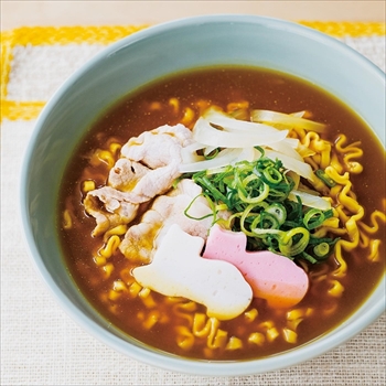 カレーにゃるうどん