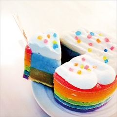 フェリシモ　レインボーアイスケーキ