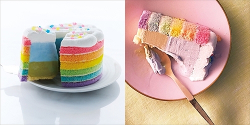 フェリシモ　レインボーアイスケーキ