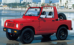 2代目「ジムニー」（SJ30型）