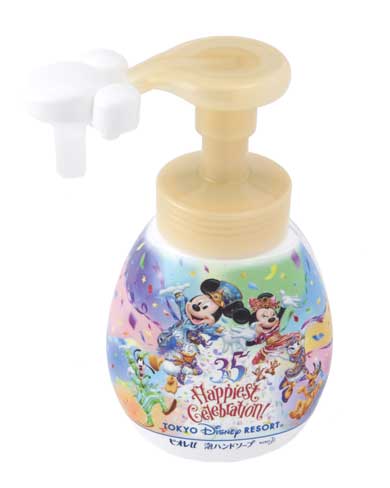 ミッキーシェイプのハンドソープ 東京ディズニーリゾート