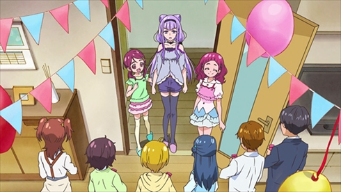 プリキュア HUGっと！プリキュア 愛崎えみる キュアマシェリ ルールー キュアアムール 田村奈央 田村ゆかり