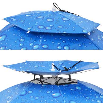 頭にかぶる 傘 アタマンブレラ サンコー