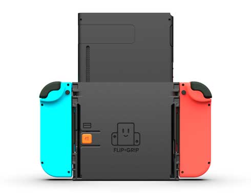 Nintendo Switch ニンテンドースイッチ 縦持ち クラウドファンディング Flip Grip