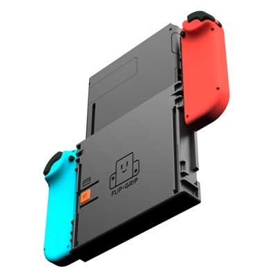 Nintendo Switch ニンテンドースイッチ 縦持ち クラウドファンディング Flip Grip