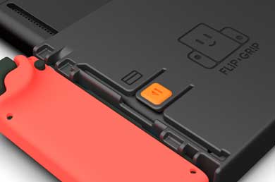 Nintendo Switch ニンテンドースイッチ 縦持ち クラウドファンディング Flip Grip