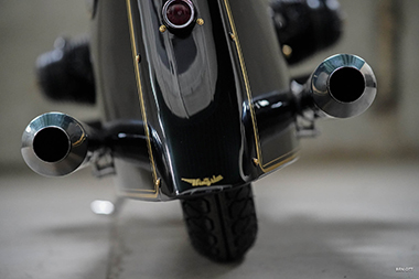 BMW バイク カスタム ブラックファントム