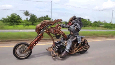 ゼノモーフ エイリアン プレデター バイク タイ王国